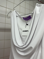 Top Drapeado - Blanco