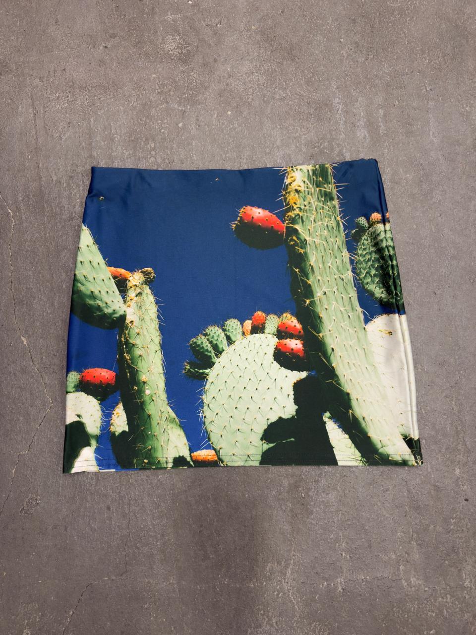 Mini Falda - Cactus / M/L